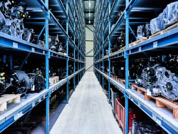 Car part warehouse