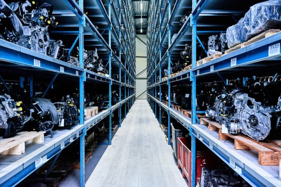 Car parts warehouse