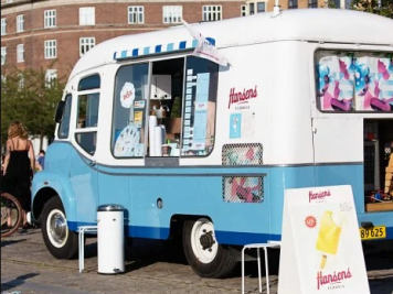 Ice cream caravan