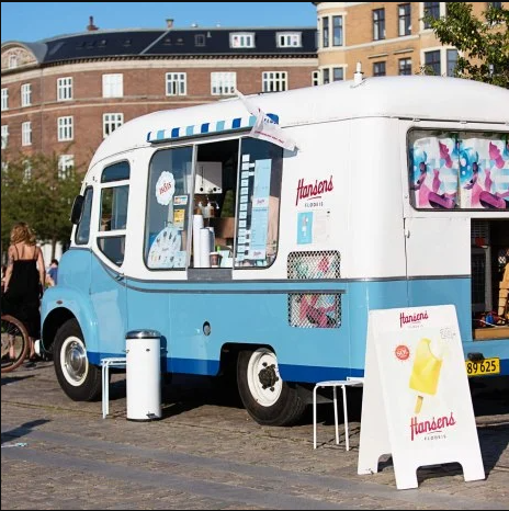 Ice cream caravan