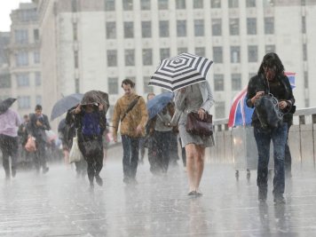 Rain in London